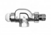 HERZ Термостатический клапан ГЕРЦ TS-E, угловой, осевой, специальный с воздушным клапаном 1/2"