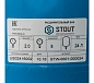 STOUT Расширительный бак, гидроаккумулятор 24 л. вертикальный (цвет синий)