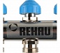 REHAU Распределительный коллектор HKV-D на 10 контуров (нерж .сталь)
