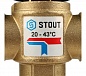 STOUT Насосно-смесительный узел с термостатическим клапаном 20-43°C, с насосом UPSO