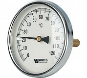 Watts F+R801(T) 100/100 Термометр биметаллический с погружной гильзой 100 мм