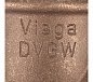 Viega Угольник НР-ВР 90° (бронза) 2 1/2''
