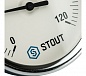 STOUT Термометр биметаллический с погружной гильзой. Корпус Dn 80 мм, гильза 50 мм 1/2"