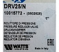 Watts DRV 25 N редуктор давления DRV-N 1" со шкалой регулировки